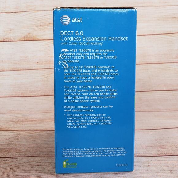 AT&T DECT 6.0 Digital Cordless Expansion Handset with Caller ID/Call Waiting - Picture 4 of 7